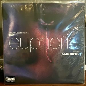 EUPHORIA SZN 1 LABRINTH ORGINAL SOUNDTRACK PINK SPLATTER VINYL